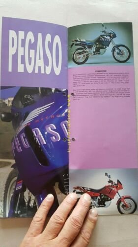 Aprilia catalogo moto tutti modelli 1991 depliant originale production range