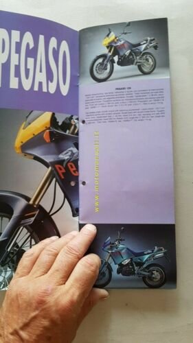 Aprilia catalogo moto tutti modelli 1991 depliant originale production range