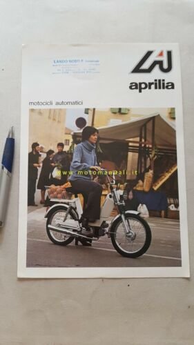 Aprilia ciclomotori Partner - Pop - Grillo 50 1975 depliant …