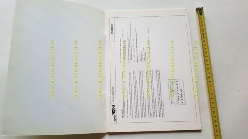 Aprilia Climber Trial 1992 catalogo ricambi TELAIO-FRAME spare parts catalogue