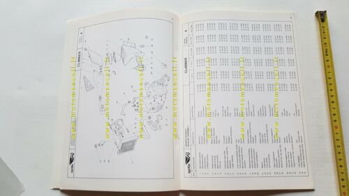 Aprilia Climber Trial 1992 catalogo ricambi TELAIO-FRAME spare parts catalogue