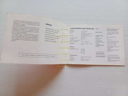 Aprilia ET 50 1a serie manuale uso manutenzione libretto italiano …