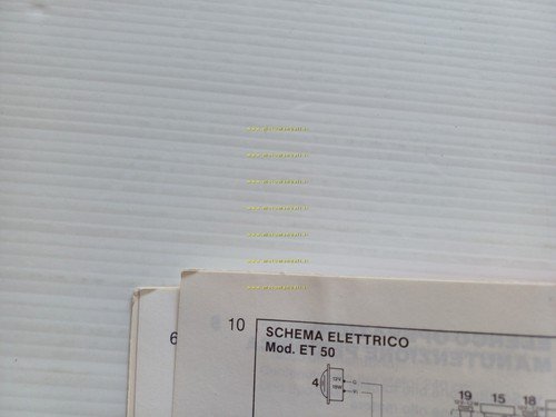 Aprilia ET 50 1a serie manuale uso manutenzione libretto italiano …