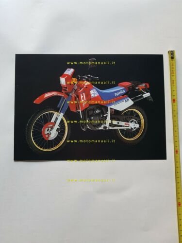 Aprilia ET 50 Fire Enduro 1987 depliant originale italiano