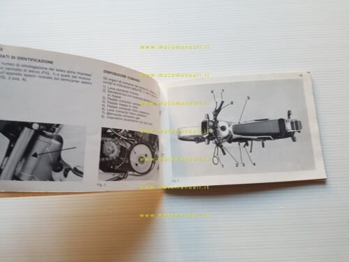 Aprilia ETX 125 1984 manuale uso manutenzione libretto originale