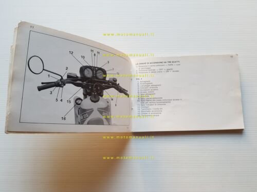 Aprilia ETX 125 1984 manuale uso manutenzione libretto originale