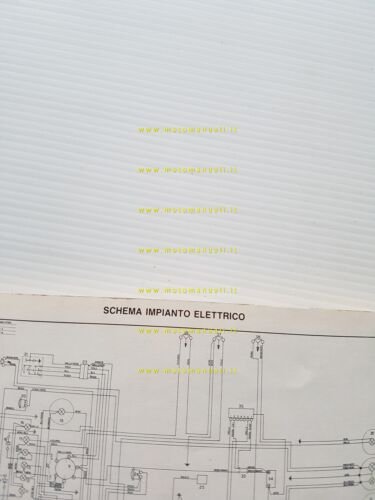 Aprilia ETX 125 1984 manuale uso manutenzione libretto originale