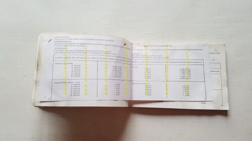 Aprilia ETX 350 1986 manuale uso manutenzione libretto originale owner's …
