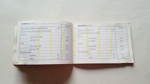Aprilia ETX 350 1986 manuale uso manutenzione libretto originale owner's …
