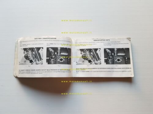 Aprilia ETX 600 - 350 manuale uso manutenzione libretto originale