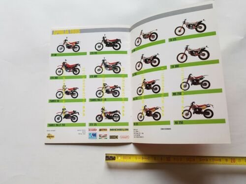 Aprilia Gamma modelli TX Trial 1985 depliant moto originale brochure