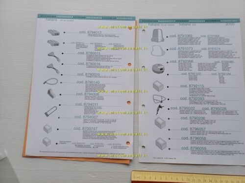 Aprilia Habana 50 air cooled 2000 catalogo accessori dedicati originale