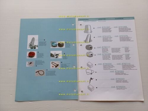 Aprilia Habana 50 Custom air cooled 2000 catalogo accessori dedicati …