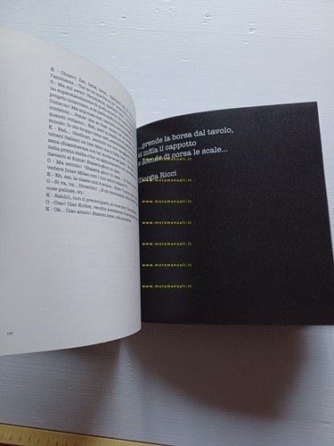 Aprilia Hello Scrabeo 500 2004 circa volume cartella stampa originale …