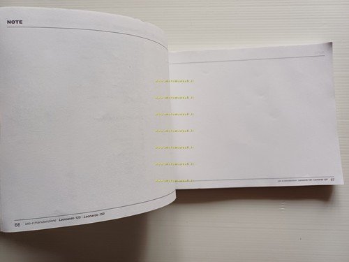 Aprilia Leonardo 125 - 150 1998 manuale uso manutenzione libretto …