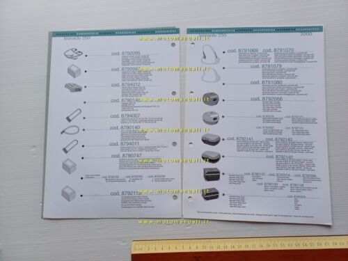 Aprilia Leonardo 250 2000 catalogo accessori dedicati originale