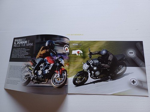Aprilia Mana 850 2007 depliant italiano originale