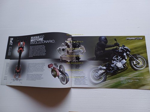 Aprilia Mana 850 2007 depliant italiano originale