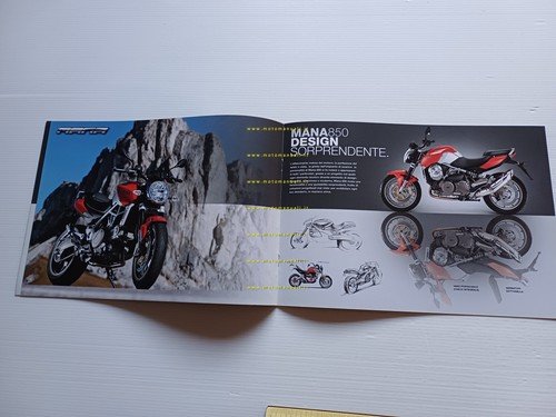 Aprilia Mana 850 2007 depliant italiano originale