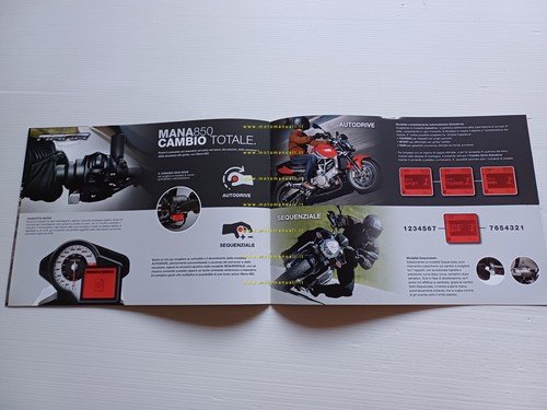 Aprilia Mana 850 2007 depliant italiano originale