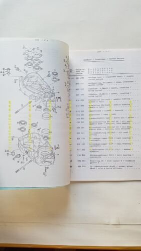 Aprilia MC GS 125 1985 catalogo ricambi MOTORE 127 engine …