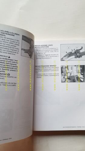 Aprilia Mini RX 50 2003 manuale uso manutenzione originale owner's …