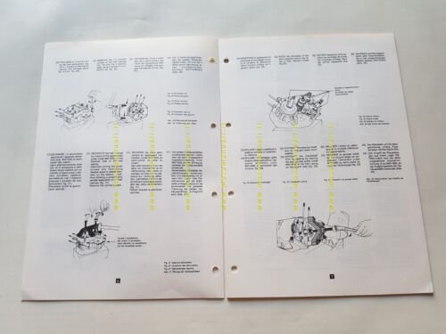 Aprilia Motore 50 manuale officina Italiano Inglese Francese Tedesco