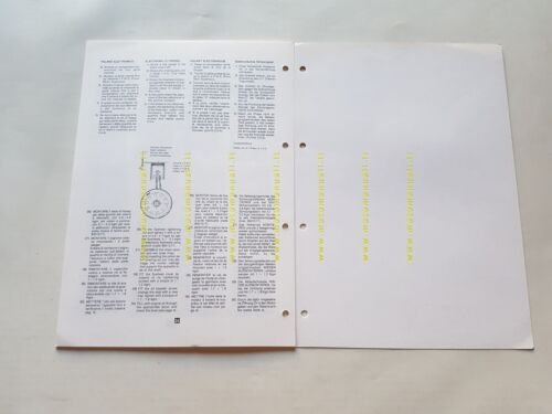 Aprilia Motore 50 manuale officina Italiano Inglese Francese Tedesco