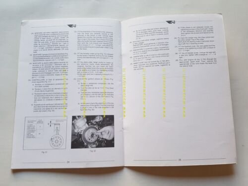 Aprilia Motore AM 345 50 manuale officina Italiano Inglese WORKSHOP …