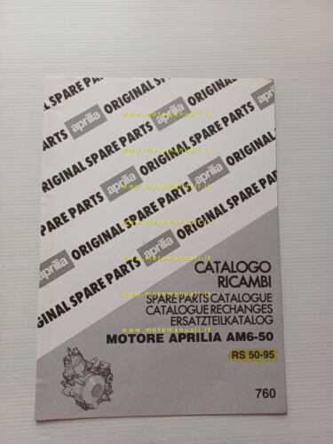 Aprilia motore AM6 50 (RS 50 1995) catalogo ricambi originale …
