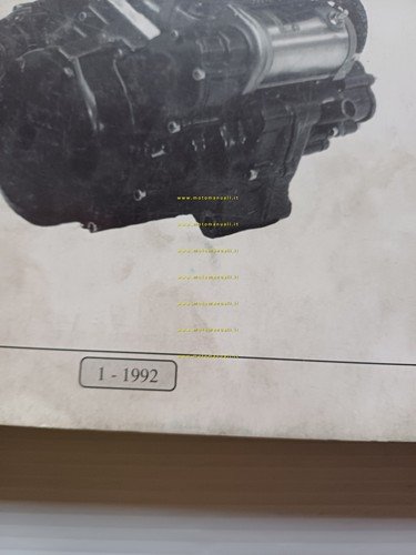 Aprilia motore Rotax 655 1992 manuale officina italiano originale