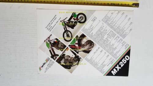 Aprilia MX 250 CROSS 1979 depliant originale moto brochure