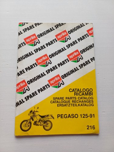 Aprilia Pegaso 125 1991 catalogo ricambi TELAIO originale spare part …