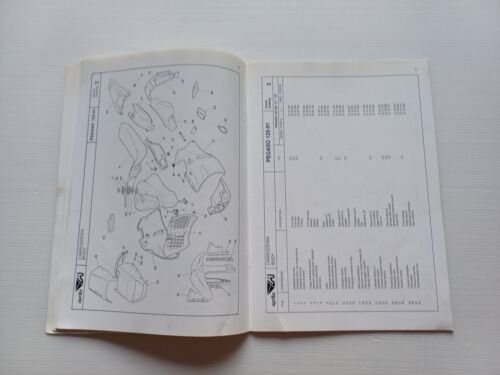 Aprilia Pegaso 125 1991 catalogo ricambi TELAIO originale spare part …