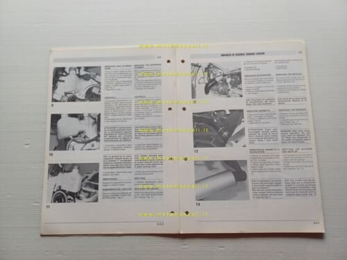 Aprilia PEGASO 125 manuale officina TELAIO italiano ORIGINALE