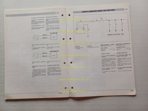 Aprilia PEGASO 125 manuale officina TELAIO italiano ORIGINALE