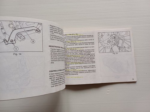 Aprilia Pegaso 50 manuale uso manutenzione originale
