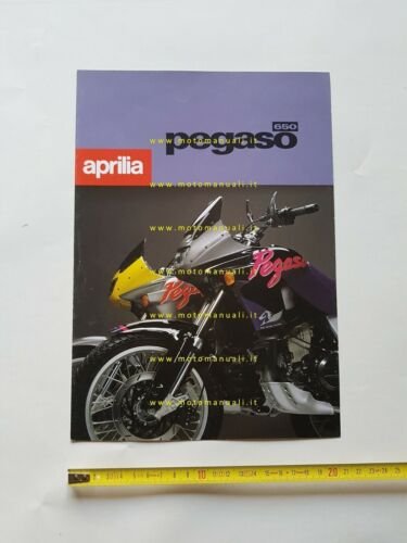 Aprilia Pegaso 650 1992 depliant originale brochure moto