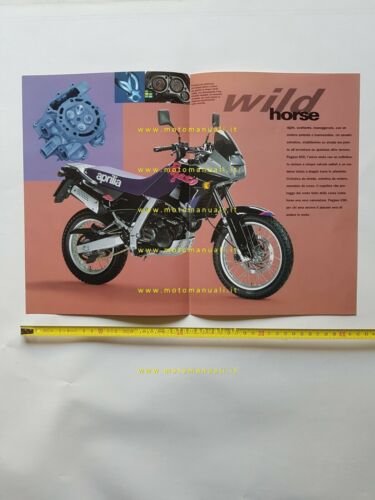 Aprilia Pegaso 650 1992 depliant originale brochure moto