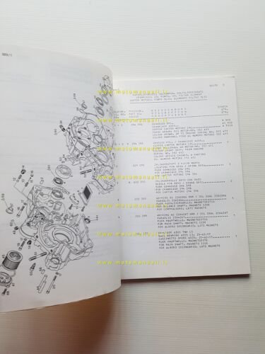 Aprilia Pegaso 650 1994 catalogo ricambi TELAIO originale