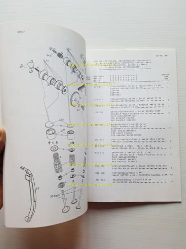 Aprilia Pegaso 650 1994 catalogo ricambi TELAIO originale
