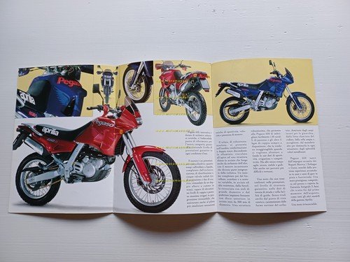 Aprilia Pegaso 650 1994 depliant italiano originale