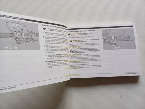 Aprilia Pegaso 650 1996-2000 manuale uso manutenzione italiano ORIGINALE