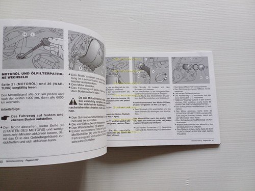 Aprilia Pegaso 650 1996-2000 manuale uso manutenzione italiano ORIGINALE