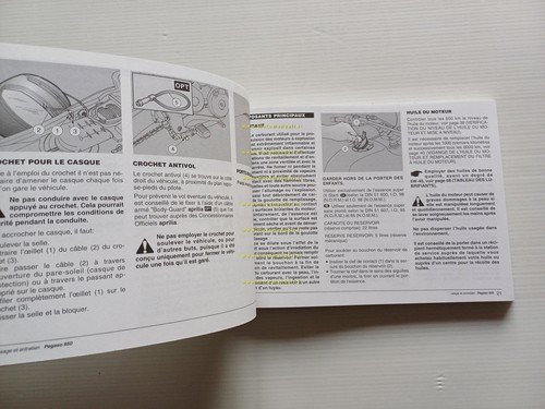 Aprilia Pegaso 650 1996-2000 manuale uso manutenzione italiano ORIGINALE