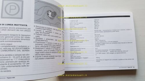 Aprilia Pegaso 650 1996-99 manuale uso manutenzione libretto ITALIANO originale