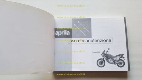 Aprilia Pegaso 650 1996-99 manuale uso manutenzione libretto ITALIANO originale