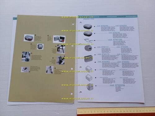 Aprilia Pegaso 650 2000 catalogo accessori dedicati originale