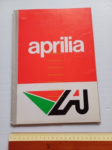 Aprilia presentazione modelli 1987 cartella stampa originale press kit