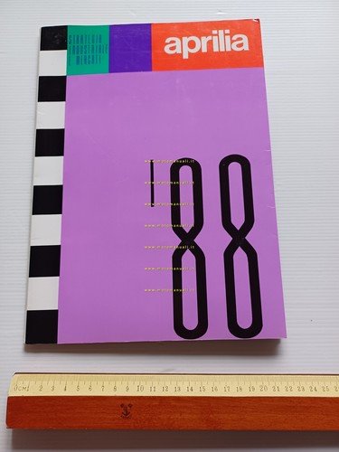 Aprilia presentazione modelli 1988 cartella stampa originale press kit